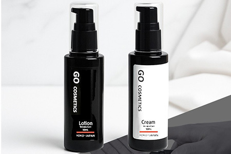 GO コスメティクス 2点セット (ローション 50ml＆クリーム 50g) 化粧品 セット スキンケア 乾燥 保湿 基礎化粧品 メンズコスメ