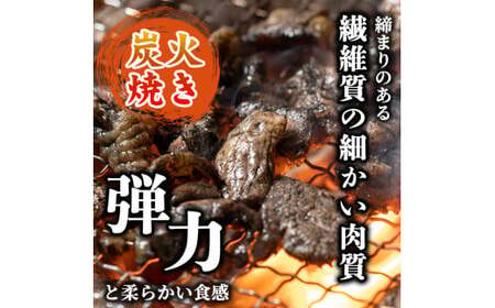 K-171 鹿児島県ブランド地鶏「黒さつま鶏」の炭火焼きセット(100g×5パック合計500g・簡易包装)柚子胡椒付【ウイングス】霧島市 国産 鶏肉 鳥肉 おつまみ おかず 総菜