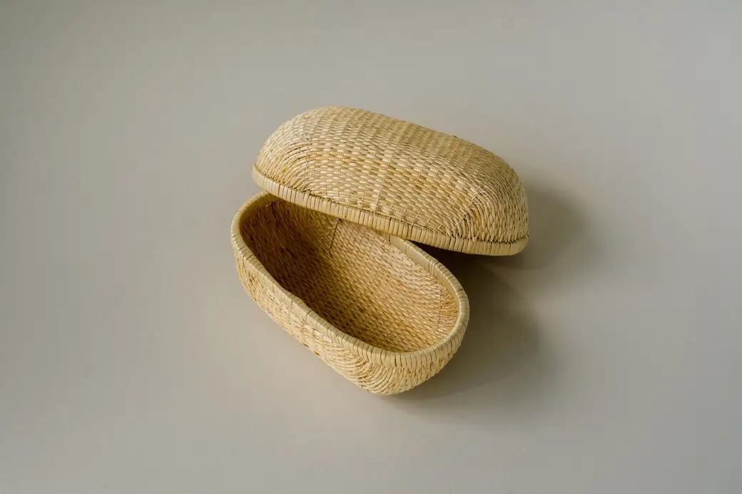 【伝統工芸品】KORI ANRI JAPAN「MUSUBU ヤナギの器」 "Mサイズ" 柳行李 / 豊岡杞柳細工 飯行李 弁当箱 お弁当 行楽 ピクニック ランチボックス