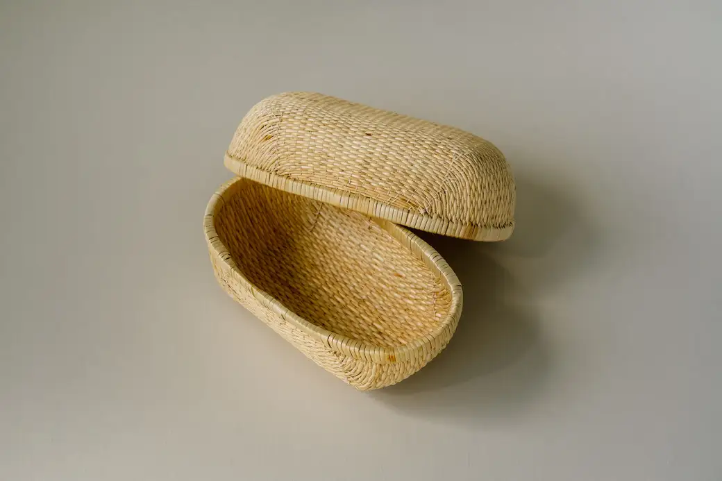 【伝統工芸品】KORI ANRI JAPAN「MUSUBU ヤナギの器」 "Lサイズ" 柳行李 / 豊岡杞柳細工 飯行李 弁当箱 お弁当 行楽 ピクニック ランチボックス