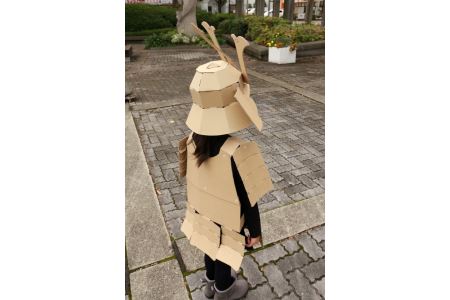 楠公さん（楠木正成・正行）　段ボール甲冑・兜セット（子ども用）｜こだわりの逸品 地域特産品 ギフト 自分用 人気 おすすめ