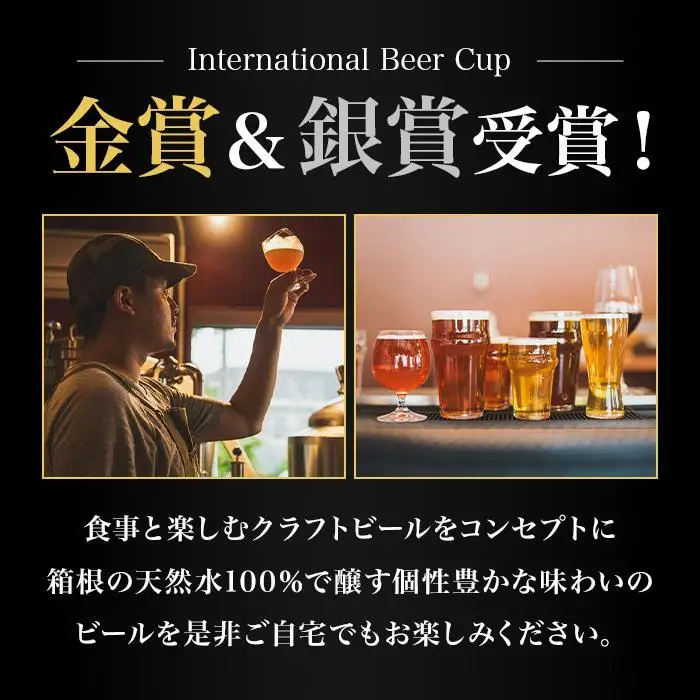 GORA BREWERY〈International Beer Cup 金賞＆銀賞受賞〉人気ビール3種詰め合わせ［ビールビール］