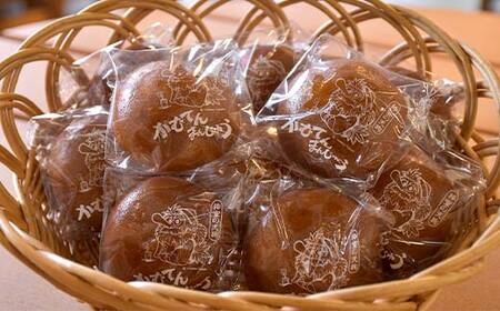 深田菓子舗 かむてんまんじゅう 10個入 和菓子 饅頭 山形県 新庄市 F3S-2047
