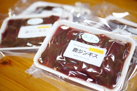 【京都ジビエ】鹿 ジンギス 400g (200gx2) 鹿肉 ジビエ料理 ジビエを食卓に ジビエを堪能 アウトドア 京都 木津川