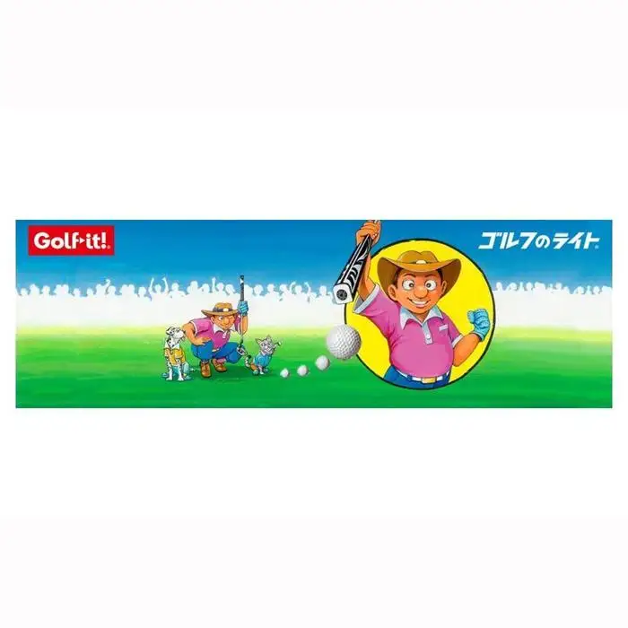 【クリアー】パワフルスイング GF90 グリップ付バット型 ドライバー アイアン スウィング スイング練習器具ライト LITE M-268