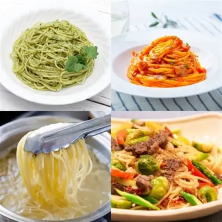 与那原へいわ麺3セット(バジル麺・パプリカ麺・トマト麺) パスタ(生麺)【配送不可地域：離島】【1496965】
