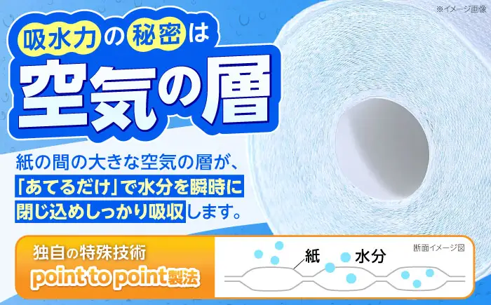【全6回定期便】トイレットペーパー ダブル HOZO 17m 8ロール×8パック[VAA032]