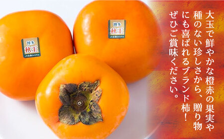 【先行予約】秋王 ( あきおう ) 柿 3kg 箱 (8-12玉)[VBY007] 柿
