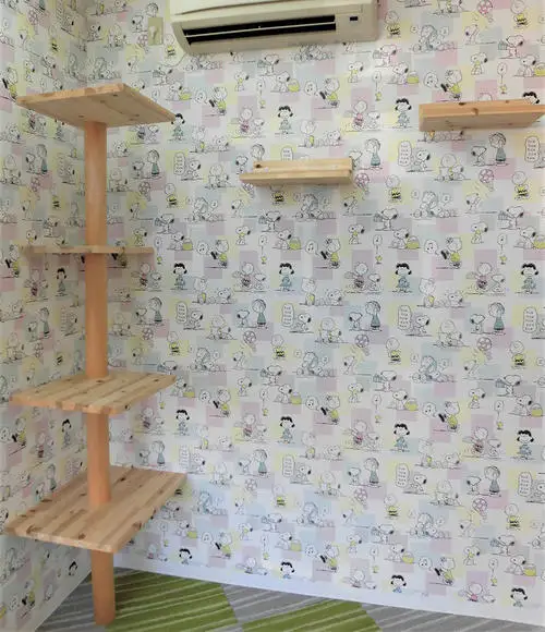 オリジナル　ペット用らせん階段