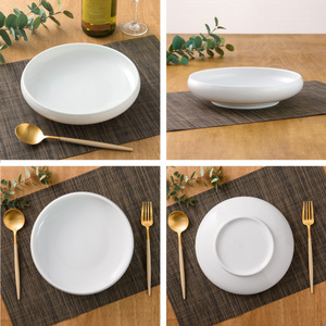 【美濃焼】 鉄鉢23 ホワイト 2枚セット 瑞浪市 / JS企画 小田陶器 セット 食器 鉢 皿 小皿 小鉢 [AZAZ279]