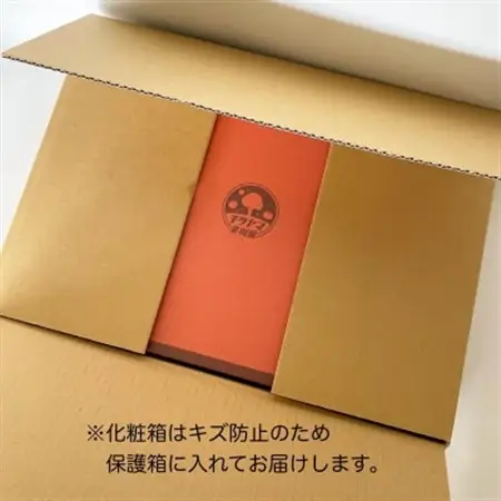 【先行受付】キタヤマ果樹園のたねなし柿　9～12個(2L～3L)オリジナル化粧箱入り(オレンジ箱)_果物・フルーツ 柿（カキ）  かき_【1342132】