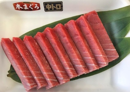 【プロが厳選！】本マグロ 中トロ 600g(冷凍・サク) [0022-0013]