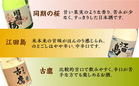 【全6回】日本酒 お試し飲み比べセット300mL×3種 日本酒[XAF033]