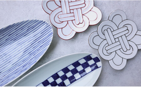 有田焼 人気アイテム 8点 詰め込み セット【まるふく】食器 器 うつわ 和食器 皿 小皿 取皿 楕円皿 小鉢 食器セット コーディネート ペア ギフト 5万円 A50-317