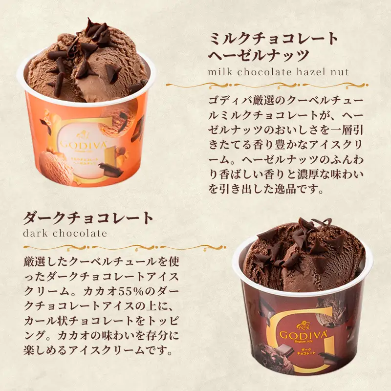 ゴディバ GODIVA アイスコレクション 6種 6個 - アイスクリーム チョコレート