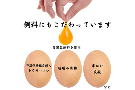 北海道 鶴居村産　卵らんハウスの心届ける　こだわり派のコッコロたまご