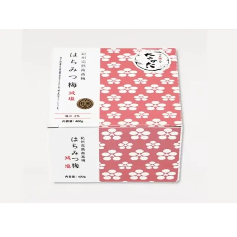 紀州南高梅 はちみつ梅 減塩（塩分3％）400g / A級品 和歌山 田辺市 紀州南高梅 南高梅 梅干し 梅干 梅 はちみつ梅 減塩 塩分控えめ【nkt013-1】