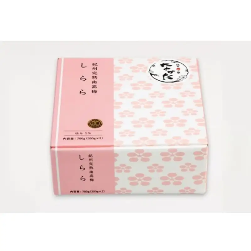 【3カ月定期便】紀州産南高梅 梅干し しらら （塩分5％）700g（350g×2入） / A級品 梅干し 梅干 梅 和歌山 田辺 紀州南高梅 南高梅 うす塩 減塩 塩分控えめ ご飯のお供 【nkt015-tk】