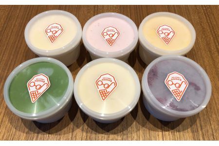M-AA37.【毎日でも食べたい】旬のジェラート詰め合わせ（6個セット）