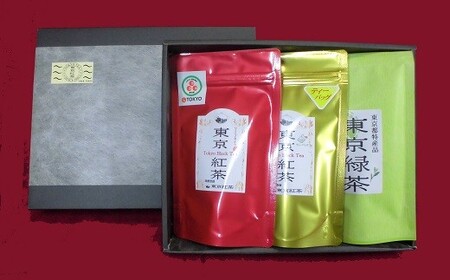 東京紅茶・東京緑茶・東京コーラ　豪華バラエティーセット HAI005