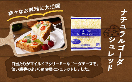 シュレッドチーズ＆バターブレンドセット (4) (全5種／超極細 1mm ナチュラルシュレッドチーズ＆ゴーダ シュレッド＆かけるチーズ・かける モッツァレラ＆ガーリックバターブレンド) ｜ [4723]