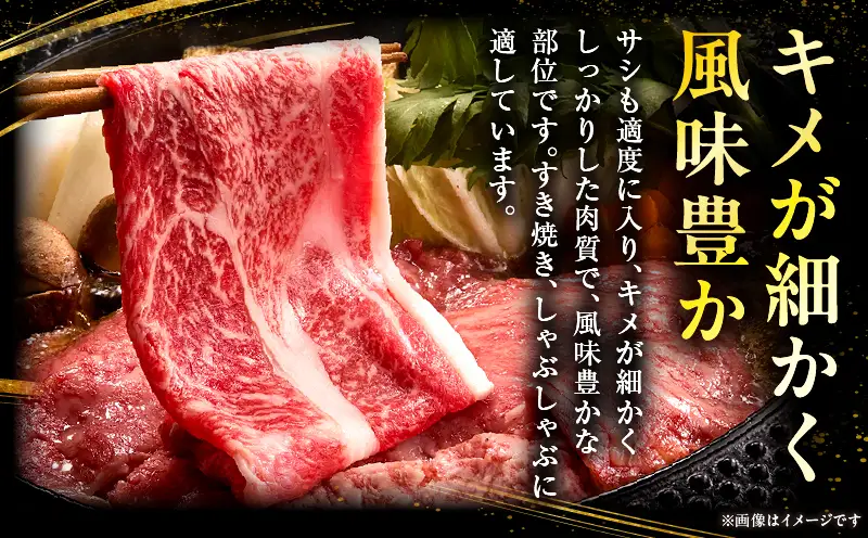 宮崎県産黒毛和牛(経産)肩ローススライス 1kg（500g×2）_b0752_my_x2