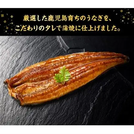 鹿児島県産うなぎ蒲焼3尾 タレ付【配送不可地域：離島】【1185861】