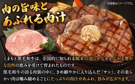 くまもと黒毛和牛 リブロースステーキ 500g ( 250g x 2枚 ) 牛肉 冷凍 《30日以内に出荷予定(土日祝除く)》 くまもと黒毛和牛 黒毛和牛 冷凍庫 個別 取分け 小分け 個包装 ステーキ肉 にも リブロースステーキ