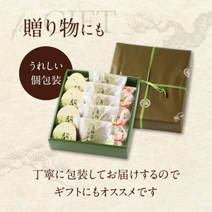 【父の日ギフト】≪6月21日お届け≫ 菓子詰め合わせ松竹梅(松) 京都 長盛堂 老舗 自家製餡 和菓子 父の日 プレゼント 贈答 ギフト 009-06-F
