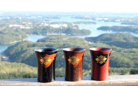 【伝統工芸品】【秀衡塗】秀衡カップ2個 (黒2個) 【ocy924-cup-2-k-k】