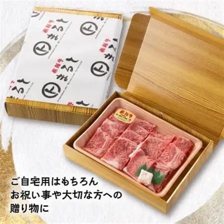 【飛騨牛A4等級以上】特選ロース(焼肉用)500g【配送不可地域：離島】【1451224】