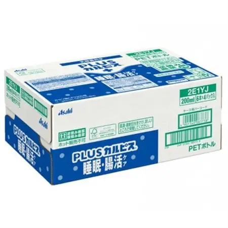 『PLUSカルピス(R) 睡眠・腸活ケア』200ml×24本_飲料・ドリンク  ジュース _【1505666】
