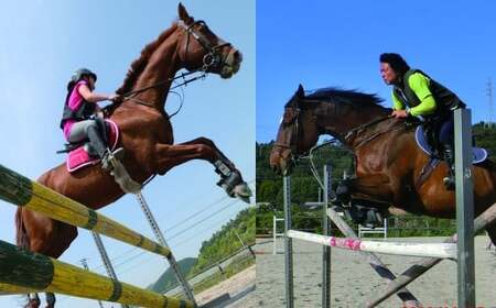初心者向け　ビジター乗馬体験　エヒメ乗馬クラブ（小学生以上1名 30分+引き馬1周）