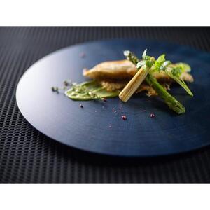 RAYS PLATE Round M 藍染 １枚 ｜トレー プレート お皿 皿 食器 インテリア
