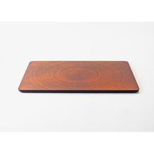 RAYS PLATE Rectangle 漆 １枚 ｜トレー プレート お皿 皿 食器 インテリア