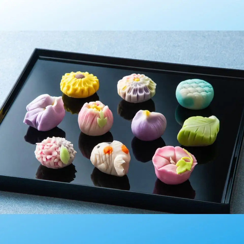 ＜定期便＞「夢菓子工房ことよ」季節の練り切り菓子 10個 【春篇・夏篇・秋篇・冬篇】【スイーツ】
