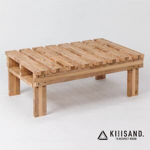 ＜DIY用＞ デッキ PARTS KIT (木材パーツ17本・ビス76本・ボンド1本) 材木 木 SDGs 木 Kiiisand. CLT 無塗料 鳥取CLT