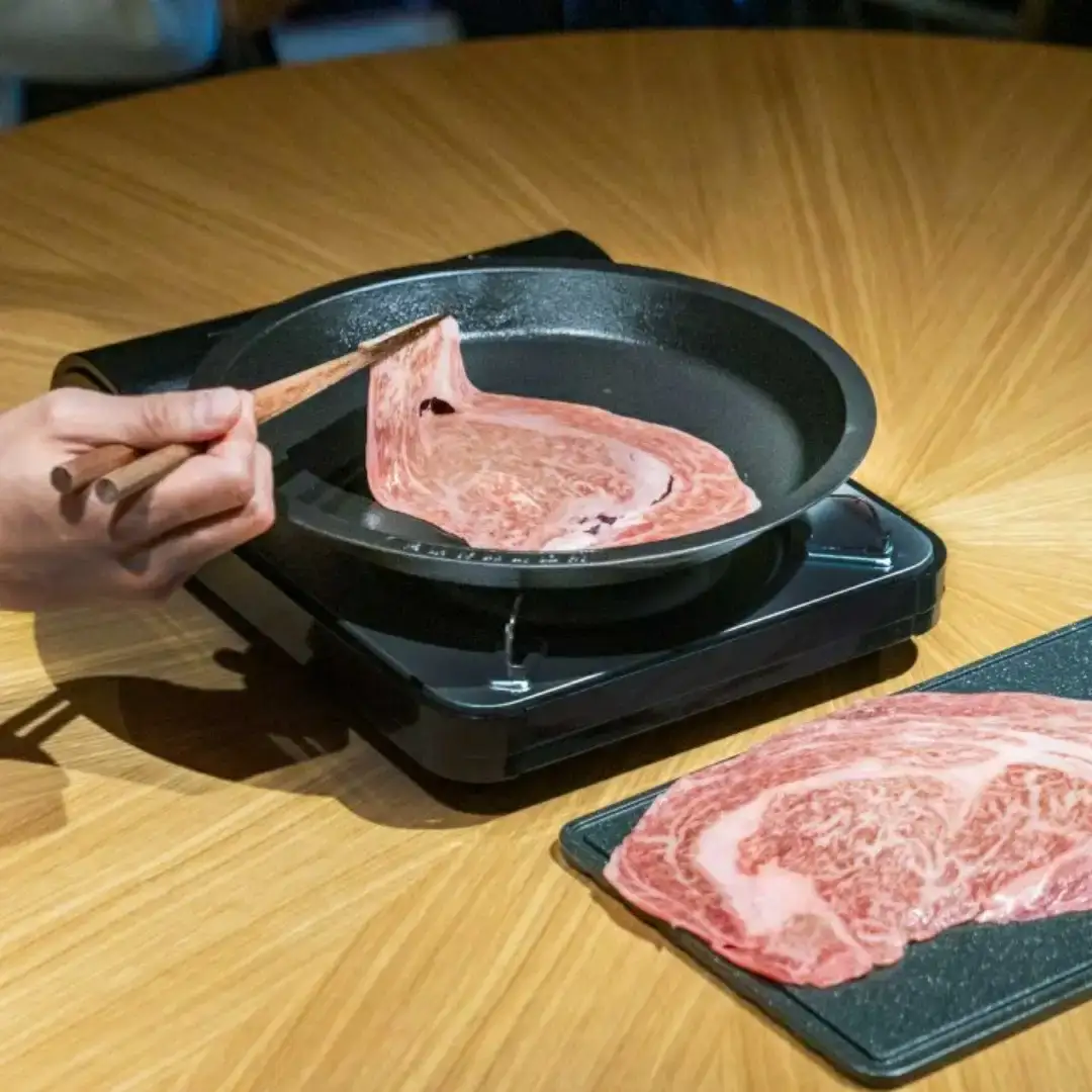 [SSC] ラウンドパン すき焼き鍋 IH対応 鉄板 アウトドア用品 キャンプ用品