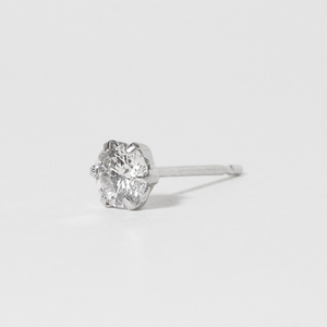 プラチナ 0.40ct一粒天然ダイヤモンドスタッドピアス プラチナ900 ピアス ジュエリー アクセサリー PT900 レディース ダイヤ0.20ct×2 カラット 天然 ダイヤモンド 山梨県 甲斐市 BQ-113