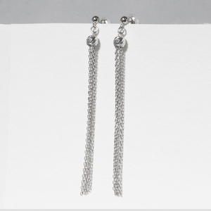 プラチナ ミラーボールタッセルピアス（小） プラチナ850 ネックレス ペンダント ジュエリー アクセサリー PT850 レディース 山梨県 甲斐市 BQ-116