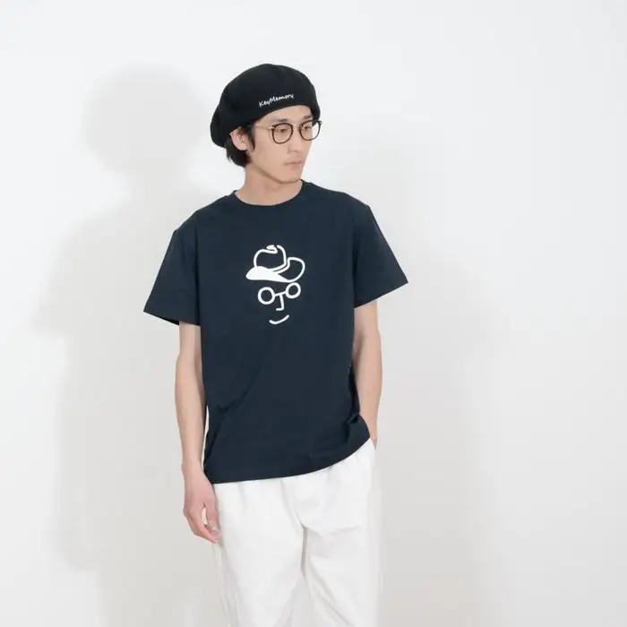 《1》【KEYMEMORY 鎌倉】カウボーイハットTシャツ NAVY