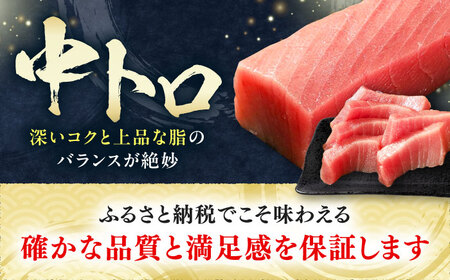 【1週間以内発送】対馬産 養殖 本マグロ 中トロ 800ｇ(5パック) マグロ 鮪 まぐろ 本鮪 中とろ  [WAH019] スピード発送 最速発送 最短発送