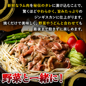 【B7047】＜昔ながらの味！＞多寄ジンギスカン(計1kg・肉600g / タレ400g) ジンギスカン タレ付き 羊 羊肉 冷凍 焼肉 BBQ バーベキュー 【山本組砕石工業(山本農園)】