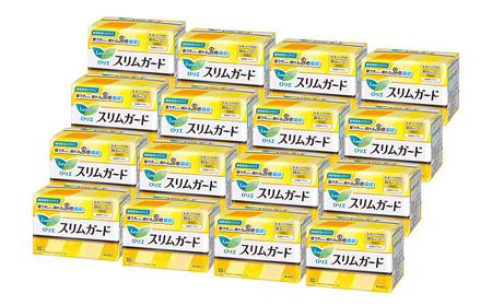 ロリエスリムガード　多い昼～ふつうの日用 羽なし　32枚入×16個｜ ロリエ 生理用品 ナプキン