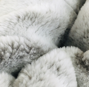 ボリューム マイヤー2枚合わせ毛布 シングル グレー JY-2401GY [4789]