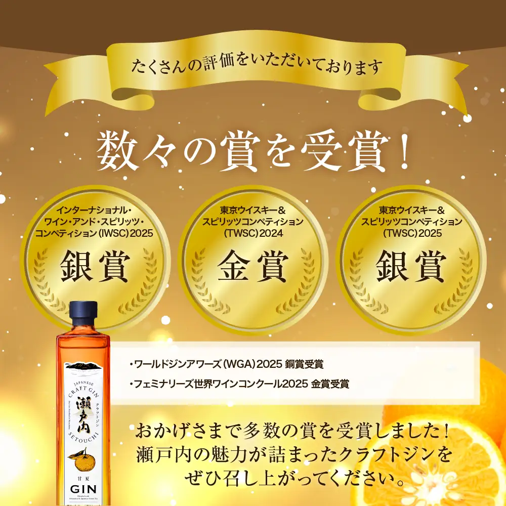 クラフトジン瀬戸内 甘夏　700ml　ジン お酒 果実酒 柑橘 洋酒 ギフト 贈り物 お取り寄せ  ku088-007-r