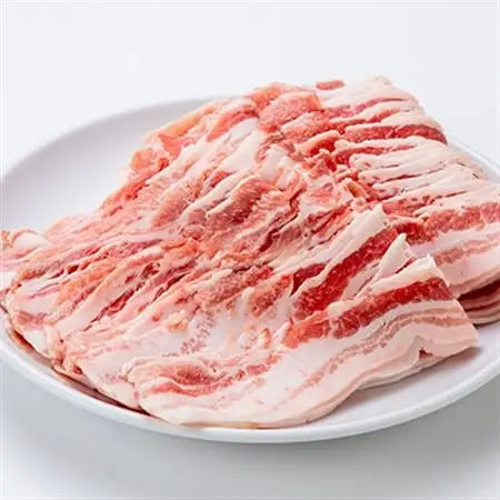南部福来豚バラ肉　スライス(しゃぶしゃぶ用)1kg【配送不可地域：離島】【1500440】