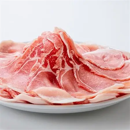 南部福来豚もも肉　スライス(焼き肉用)1kg【配送不可地域：離島】【1500465】
