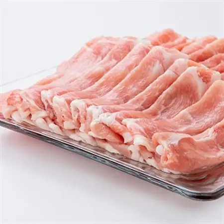 南部福来豚もも肉　スライス(しゃぶしゃぶ用)1kg【配送不可地域：離島】【1500469】