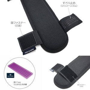 ジェルトロン リュック用 ショルダー パッド  重さ軽減 痛み軽減 洗える ウォッシャブル パッド ビジネスバッグ バッグ リュック リュックサック ショルダーバッグ クーラーボックス マタニティ 抱っこ紐 アウトドア 肩こり 重さ 痛み 軽減 ギフト プレゼント 贈答 贈答用 おすすめ 京都 舞鶴
